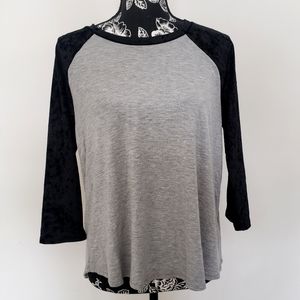 Maurices Baseball style top